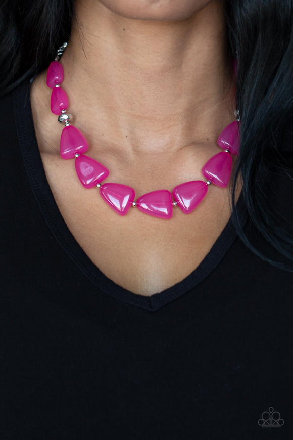 Tenaciously Tangy - Pink Necklace – Paparazzi Accessories