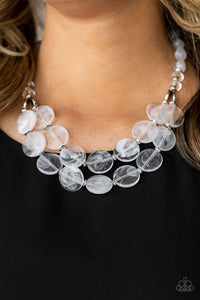 Beach Day Demure - White Necklace – Paparazzi Accessories