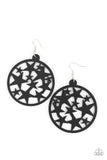 Cosmic Paradise - Black Earrings – Paparazzi Accessories