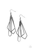 Shape Shifting Shimmer - Black Earrings – Paparazzi Accessories