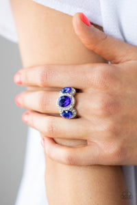 Royal Residence - Blue Ring – Paparazzi Accessories