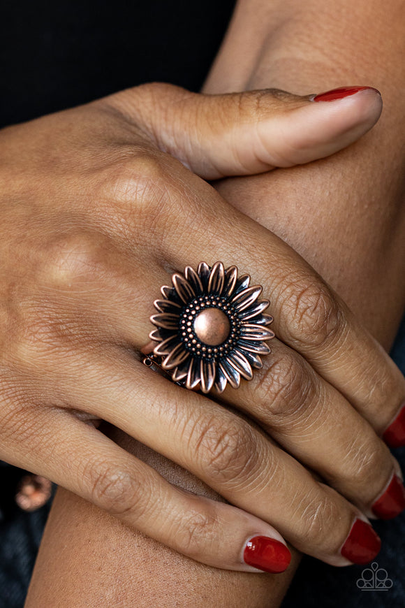 Farmstead Fashion - Copper Ring – Paparazzi Accessories