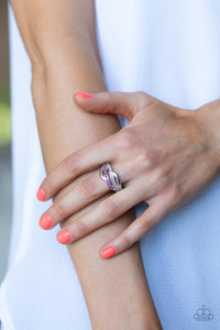 Daintily Dreamy - Pink Ring - Paparazzi Accessories