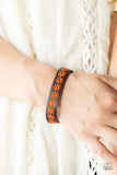 Wildflower Wayfarer - Orange Bracelet – Paparazzi Accessories