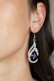 Dancefloor Diva - Purple Earrings – Paparazzi Accessories