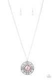 Celestial Compass - Pink Necklace - Paparazzi Accessories