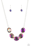 Cosmic Closeup - Purple Necklace – Paparazzi Accessories