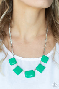 Instant Mood Booster - Green Necklace – Paparazzi Accessories