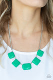 Instant Mood Booster - Green Necklace – Paparazzi Accessories