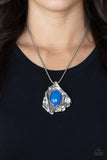 Amazon Amulet - Blue Necklace – Paparazzi Accessories