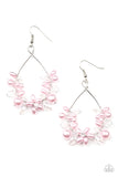 Marina Banquet - Pink Earrings – Paparazzi Accessories