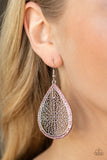 Fleur de Fantasy - Pink Earrings – Paparazzi Accessories