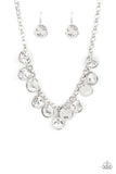 Spot On Sparkle - White Necklace – Paparazzi Accessories