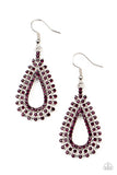 The Works - Purple Earrings – Paparazzi Accessories