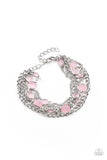 Glossy Goddess - Pink Bracelet – Paparazzi Accessories