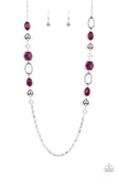 Vivid Variety - Purple Necklace - Paparazzi Accessories