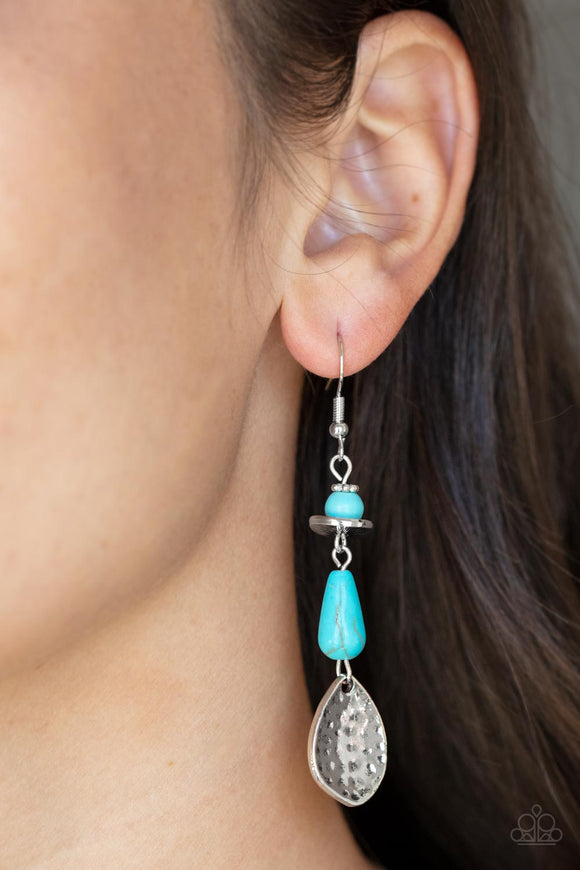Artfully Artisan - Blue Earrings – Paparazzi Accessories
