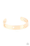 American Girl Glamour - Gold Bracelet - Paparazzi Accessories