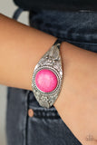 Whimsically Winslow - Pink Bracelet – Paparazzi Accessories