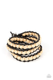 Pine Paradise - White Bracelet - Paparazzi Accessories