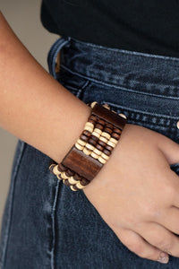 Aruba Attire - Brown Bracelet – Paparazzi Accessories