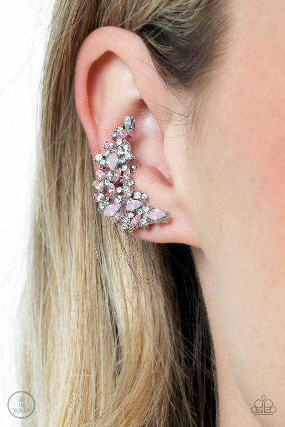 Prismatically Panoramic - Pink Earrings – Paparazzi Accessories