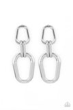 Harmonic Hardware - Silver Earrings – Paparazzi Accessories