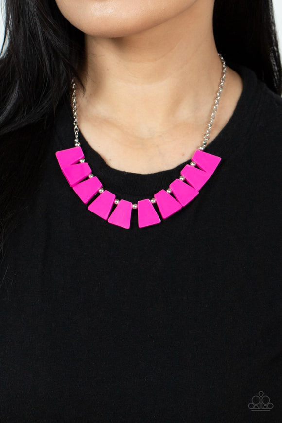 Vivaciously Versatile - Pink Necklace – Paparazzi Accessories