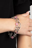 Delightfully Daydreamy - Pink Bracelet – Paparazzi Accessories