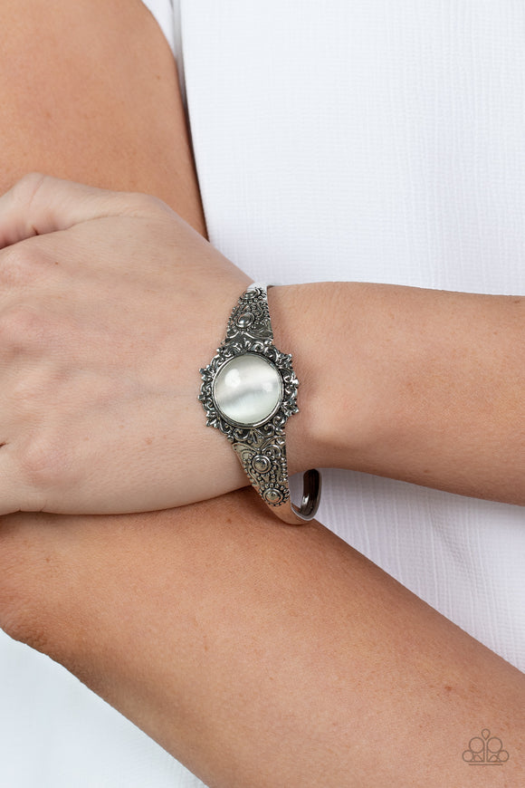 Extravagantly Enchanting - White Bracelet – Paparazzi Accessories