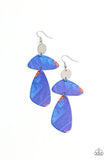 SWATCH Me Now - Blue Earrings - Paparazzi Accessories