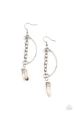 Yin to My Yang - Silver Earrings – Paparazzi Accessories