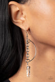 Yin to My Yang - Silver Earrings – Paparazzi Accessories