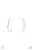 Its Just a Phase - Silver Earrings – Paparazzi Accessories