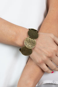 Extra Etched - Brass Bracelet – Paparazzi Accessories