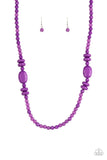 Tropical Tourist - Purple Necklace – Paparazzi Accessories