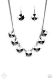 The SHOWCASE Must Go On - Gunmetal Necklace – Paparazzi Accessories