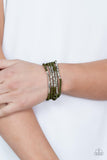 Tulum Trek - Green Bracelet – Paparazzi Accessories