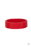 In Plain SIGHTSEER - Red Bracelet - Paparazzi Accessories