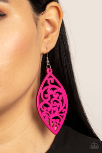 Coral Garden - Pink Earrings – Paparazzi Accessories