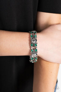 Definitively Diva - Green Bracelet – Paparazzi Accessories