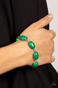 Confidently Colorful - Green Bracelet – Paparazzi Accessories