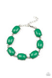 Confidently Colorful - Green Bracelet – Paparazzi Accessories