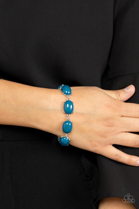 Confidently Colorful - Blue Bracelet – Paparazzi Accessories