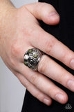 Down-To-Earth Detail - Green Ring – Paparazzi Accessories