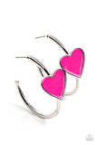 Kiss Up - Pink Earrings – Paparazzi Accessories