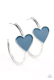 Kiss Up - Blue Earrings – Paparazzi Accessories