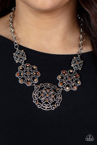 Royally Romantic - Brown Necklace – Paparazzi Accessories