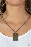 All About Trust - Brass Necklace – Paparazzi Accessories