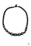 Loose Cannon - Black Necklace – Paparazzi Accessories